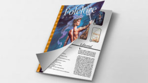 Revista de Seres do Folclore Brasileiro. Mockup.