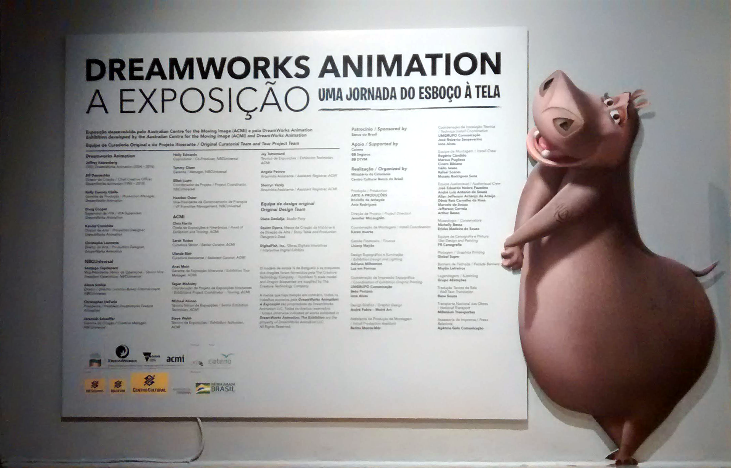 Final da exposição da DreamWorks